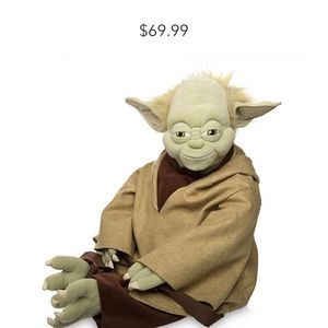 Yoda Plush BackPack Disney Star Wars